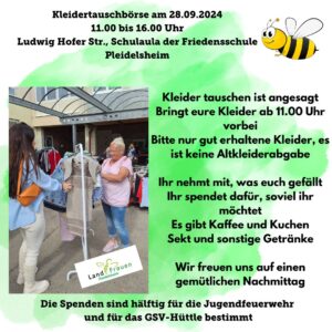 Kleidertauschbörse am 28.09.2024