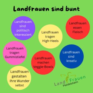 Landfrauen sind bunt!