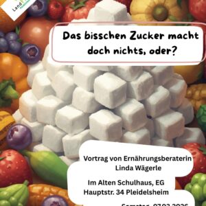 Das bisschen Zucker macht doch nichts, oder?