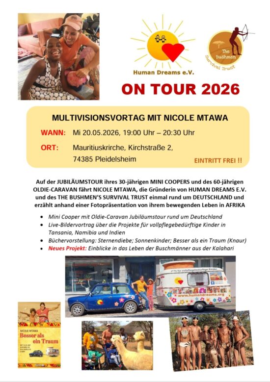 Multivisionsvortrag mit Nicole Mtawa